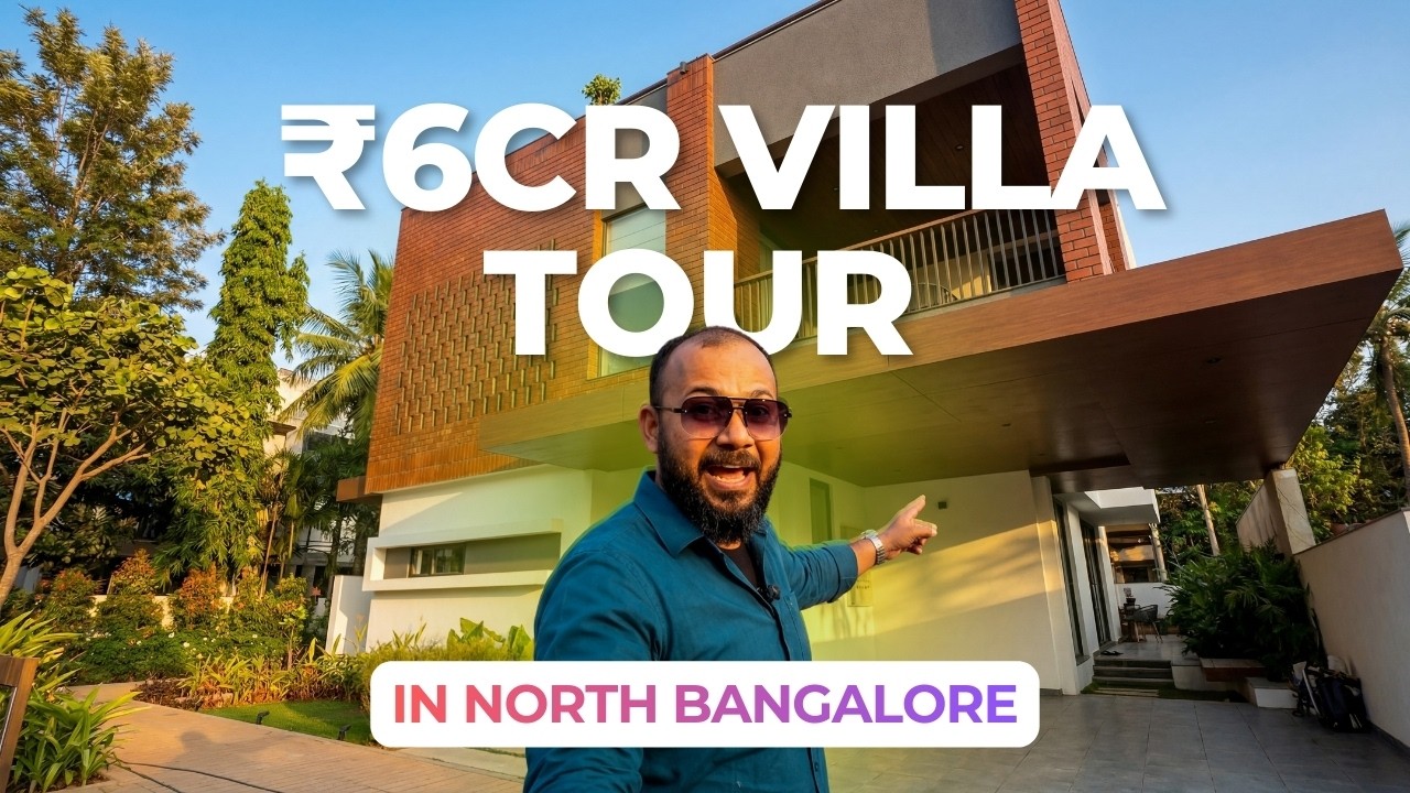Ultra-Luxury 4BHK Villa Tour in Devanahalli | Midsummer Rain by Capstone Life (₹6 Cr)