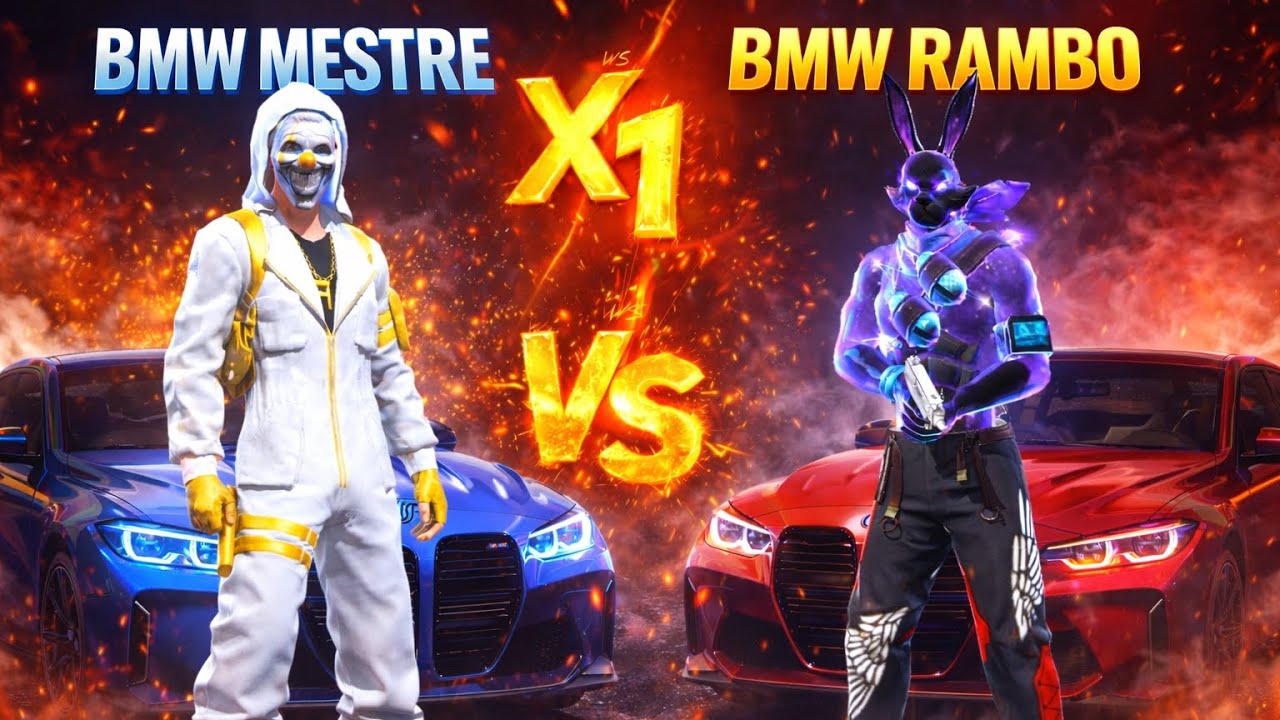 X1 insano BMW MESTRE vs BMW RAMBO, mobile dois dedos vs mobilador