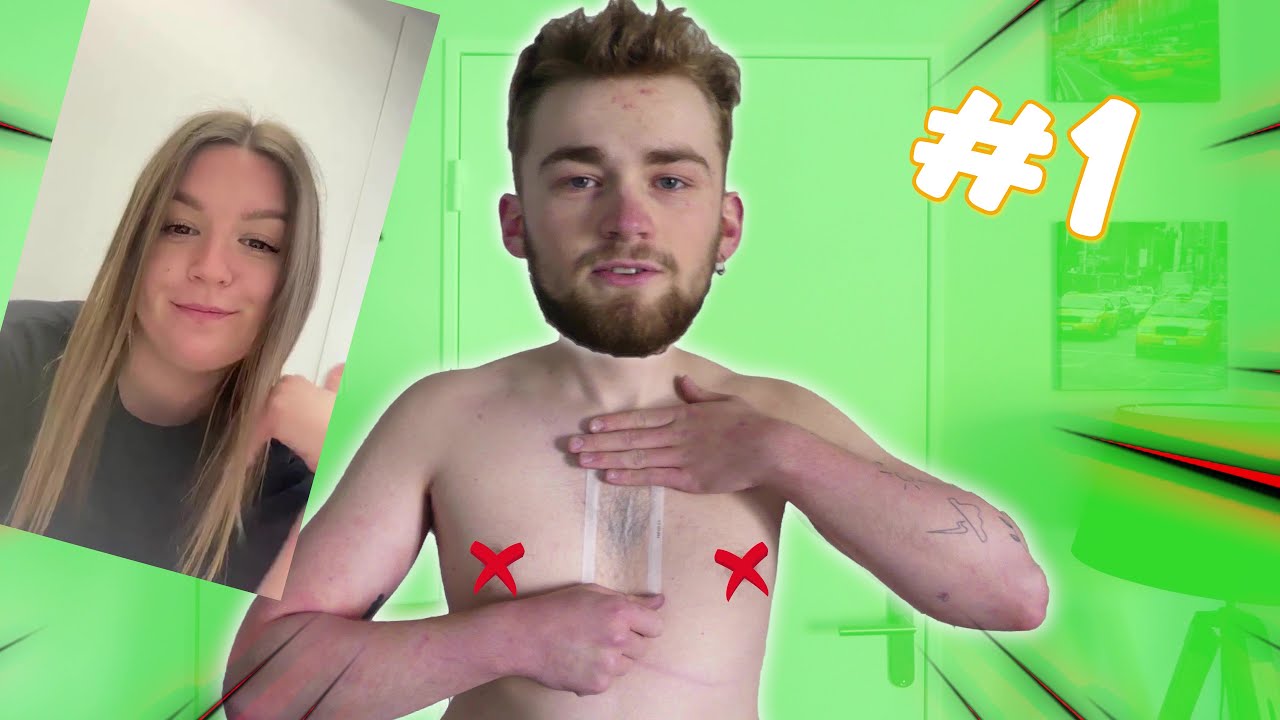 Défi #1 / S'EPILLER LE TORSE ! ( feat @Emma_Kaii )