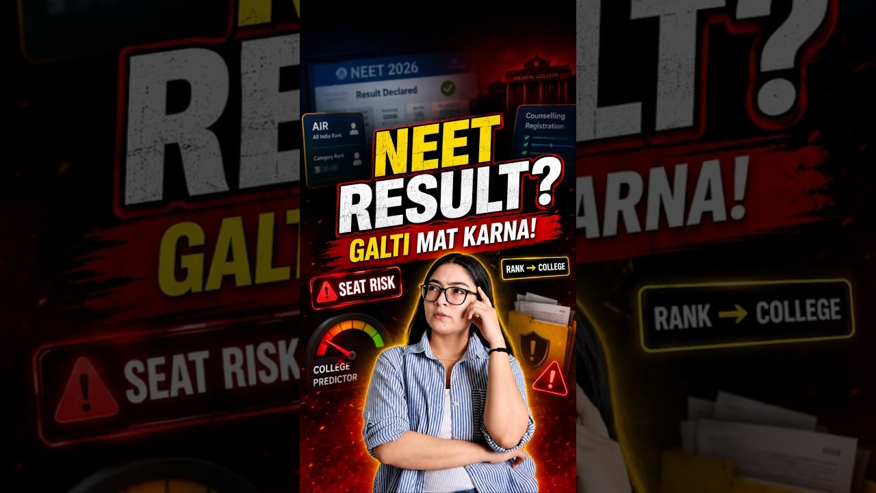 NEET UG Result 2026, Scorecard, Documents, Counselling Registration Update
