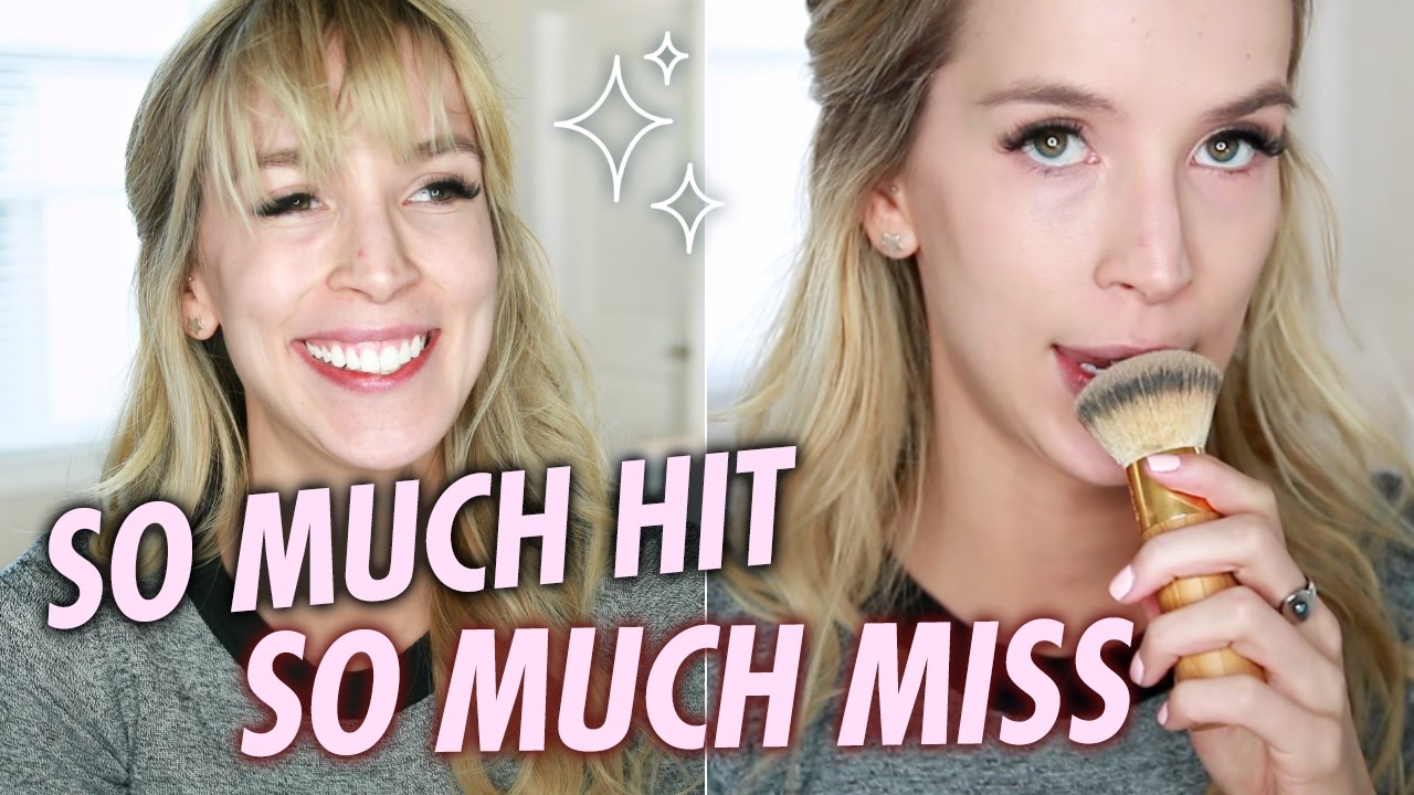 Full Face First Impression Chatty GRWM New Makeup Haul Party | LeighAnnSays