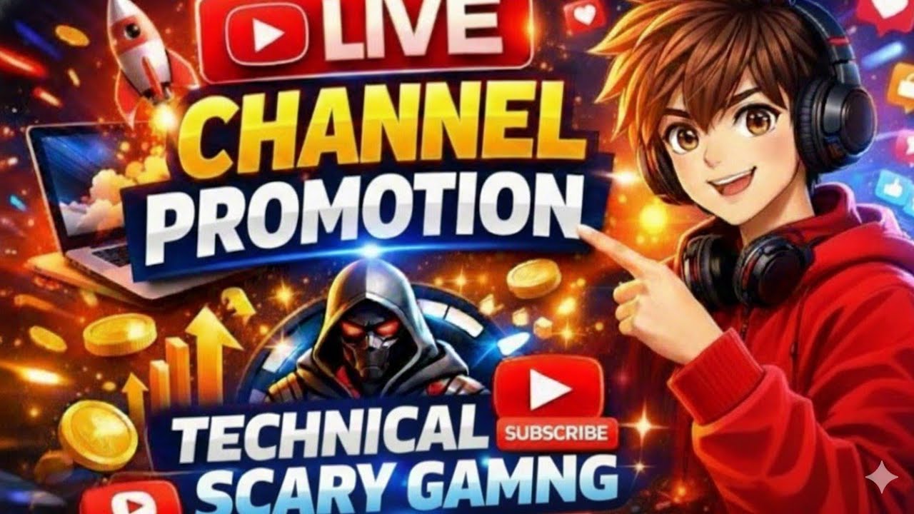 LIVE CHANNEL CHECKING & PROMOTIONCC!! FREE 1K SUBSCRIBECOME FAST