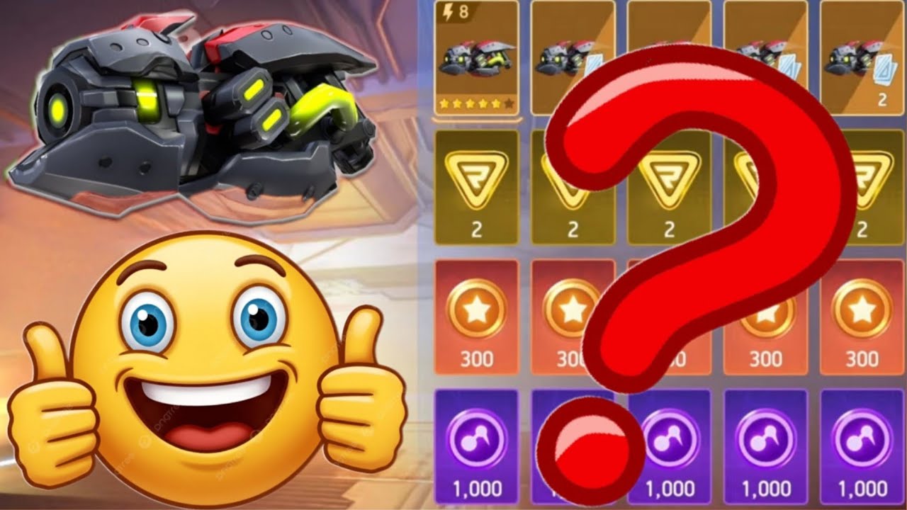 Mech Arena : Are you as lucky as I am? Spin Pod Gun 8
