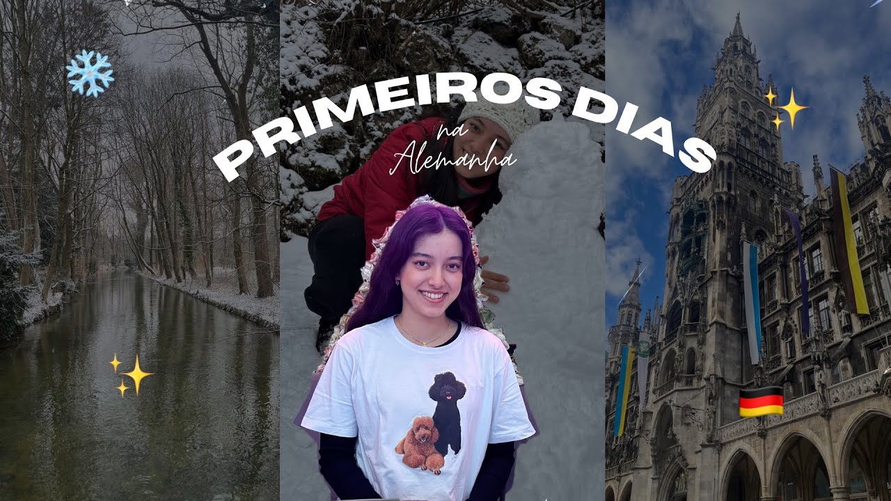 primeiros dias morando na alemanha 🇩🇪 