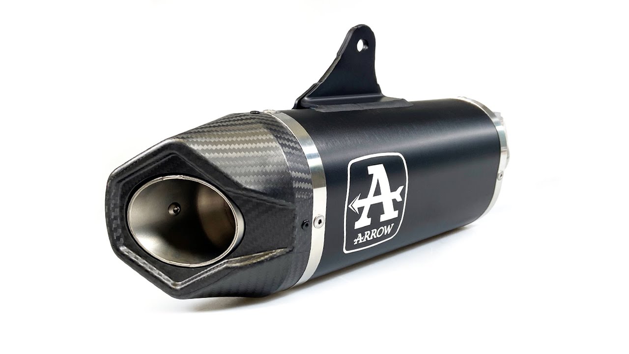 ARROW Auspuff INDY RACE DARK Aluminium für Honda CB750 Hornet Modelljahr 2023