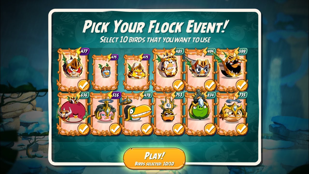 CvC Clan Battle,1st Try - No Blues and Chuck - Angry Birds 2