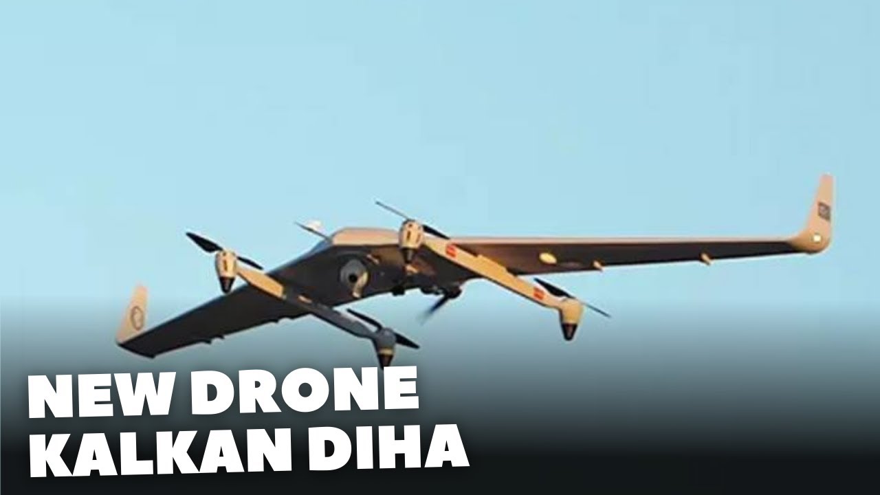 Baykar is testing a new tactical vertical takeoff drone, the Kalkan Diha