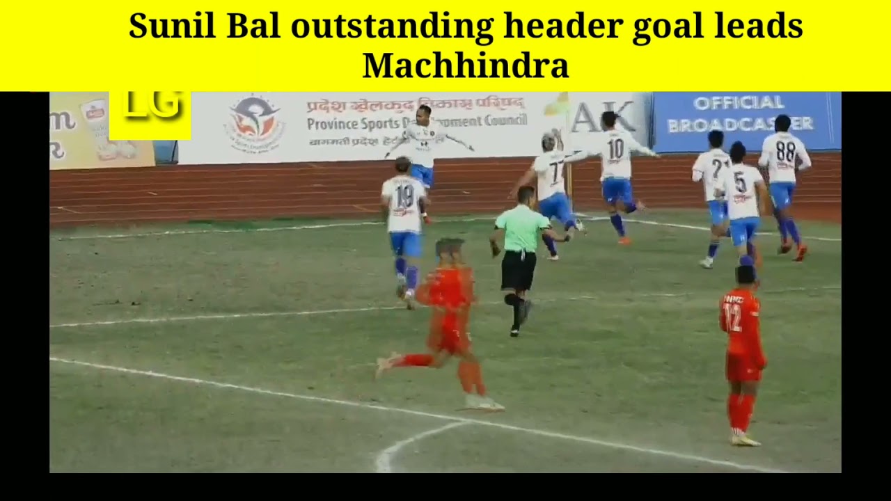 sunil bal goal and cristaino Ronaldo celebration vs Nepal police