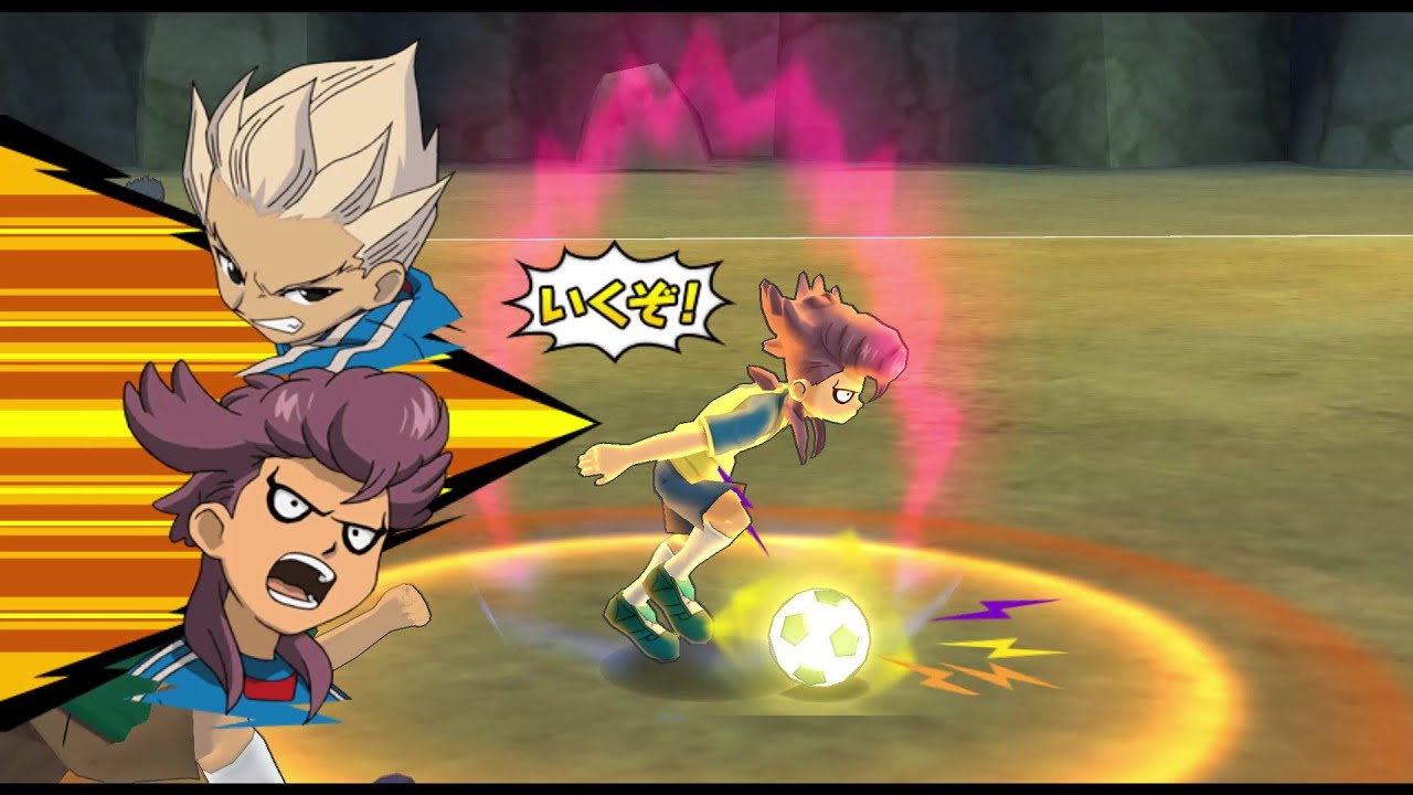 Inazuma Eleven Go Strikers 2013 - Neo Raimon vs Neo Royal Academy Wii 1080p (Dolphin/Gameplay)