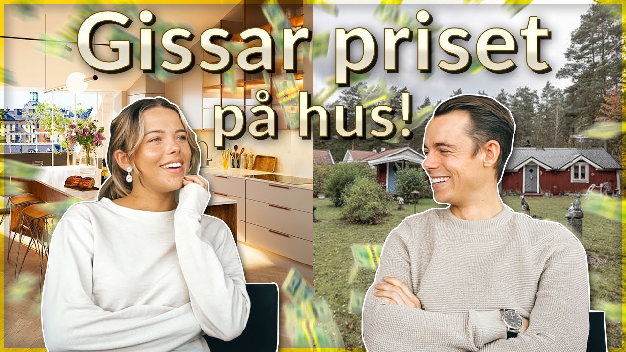 GISSAR PRISER PÅ HUS | RUCKEL ELLER LYXVILLA? *SYSKONKAMPEN*