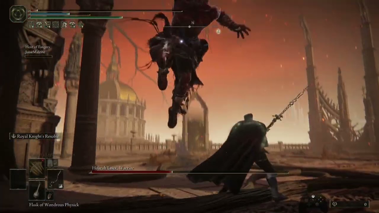 Training with The First Elden Lord (buffed) | SAD ENDING #eldenringcoop
