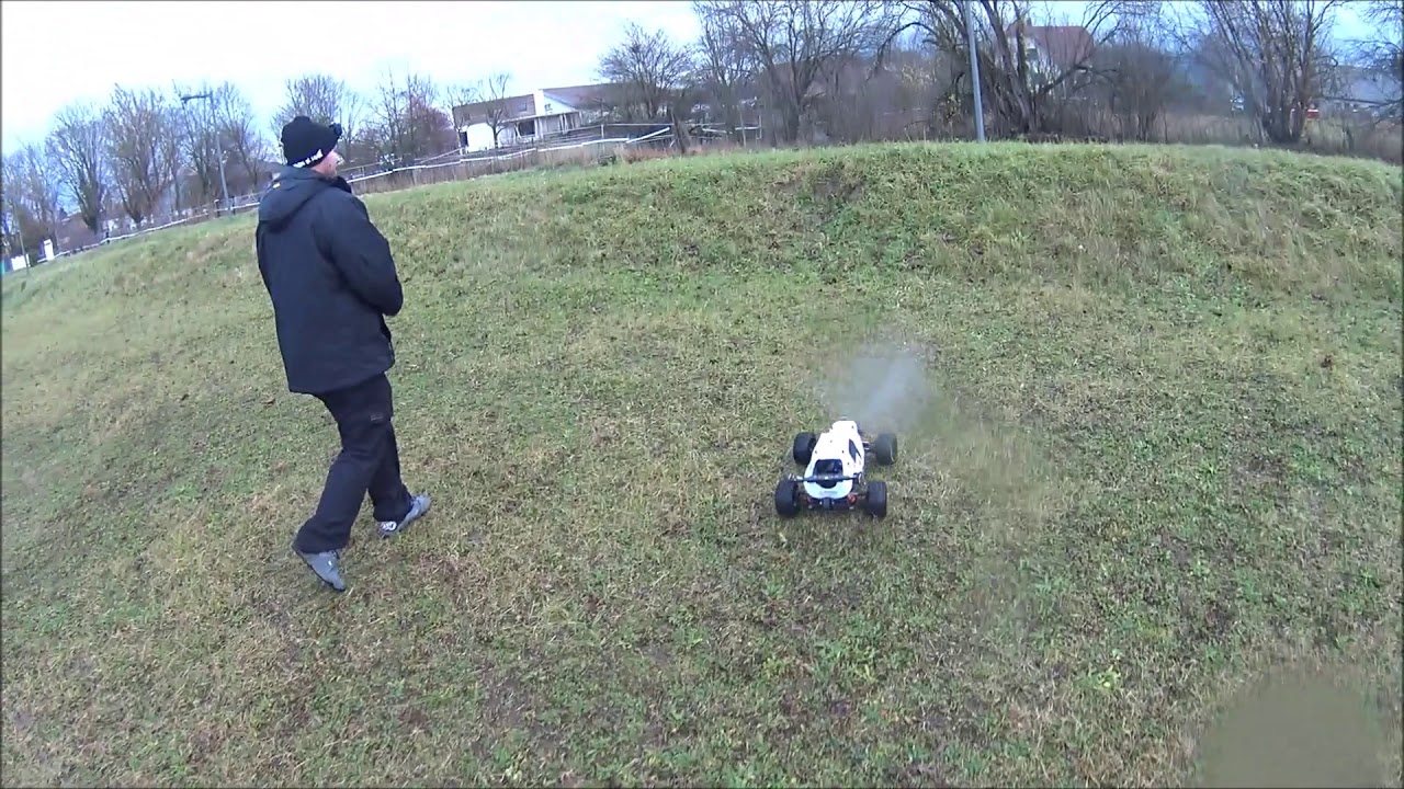 HOBAO BIG BUGGY 8s SETUP TEST 4282 1450kv 16t