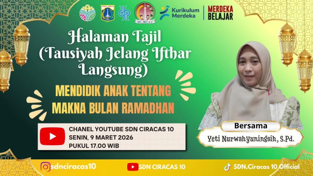 “HALAMAN TAJIL” Senin,09 Maret 2026