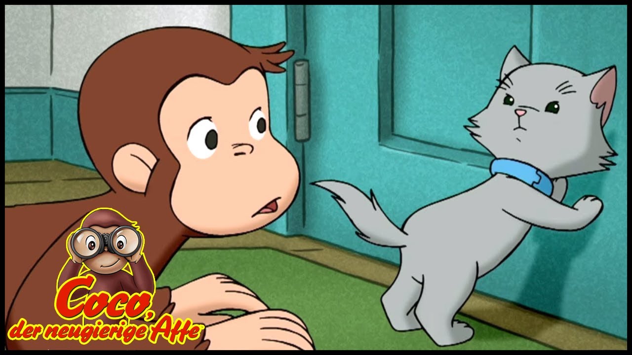 Coco der Neugierige Affe Affe Deutsch🐵 Katzenliebe 🐵Ganze Folgen🐵Cartoons f&uuml;r Kinder🐵Staffel 2