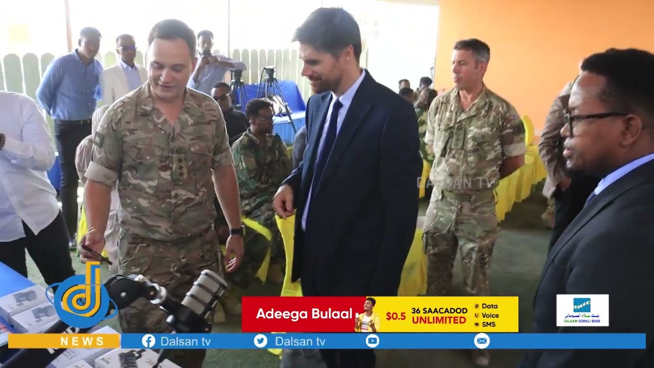 Dawladda Ingariiska oo Tababar iyo Qalab Warbaahined ku wareejisay  Wasarada Gaashaandhigga