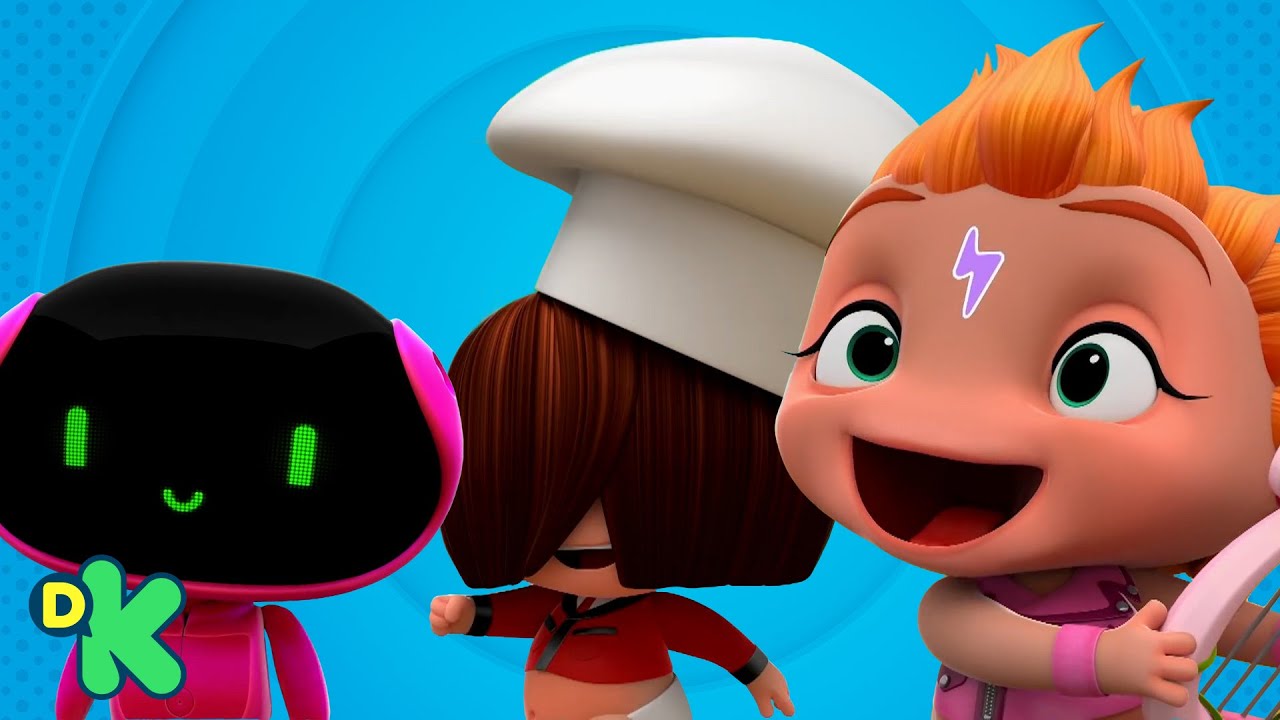 É assim que os bebês se divertem em casa! | Mini Beat Power Rockers | Discovery Kids Brasil