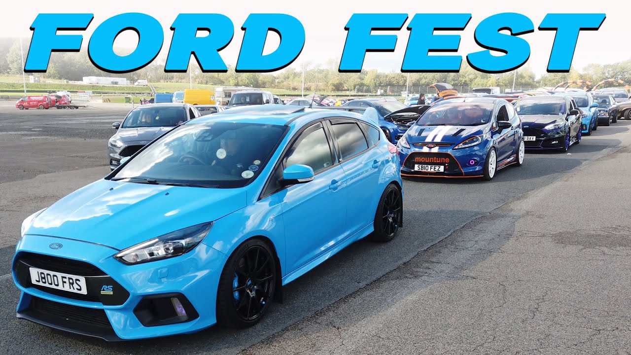 Epic Ford Exits! Modified Classic, Retro & Modern Fast Fords Leaving Ford Fest 2025 @ Mallory Park🇬🇧