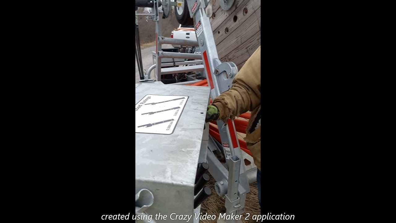 Using a Plummet Super Jet to float Fiber Optic Cable directly off the Larson reel Trailor