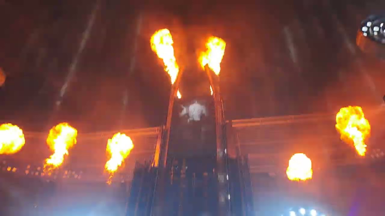Rammstein live Lyon - Adieu + Outro - 08.07.2022 - Groupama Stadium - France ( 4K )