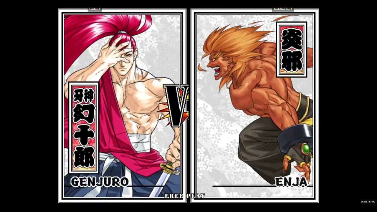 Samurai Shodown 6 - Logahan vs DeadlyRave-Neo ft5