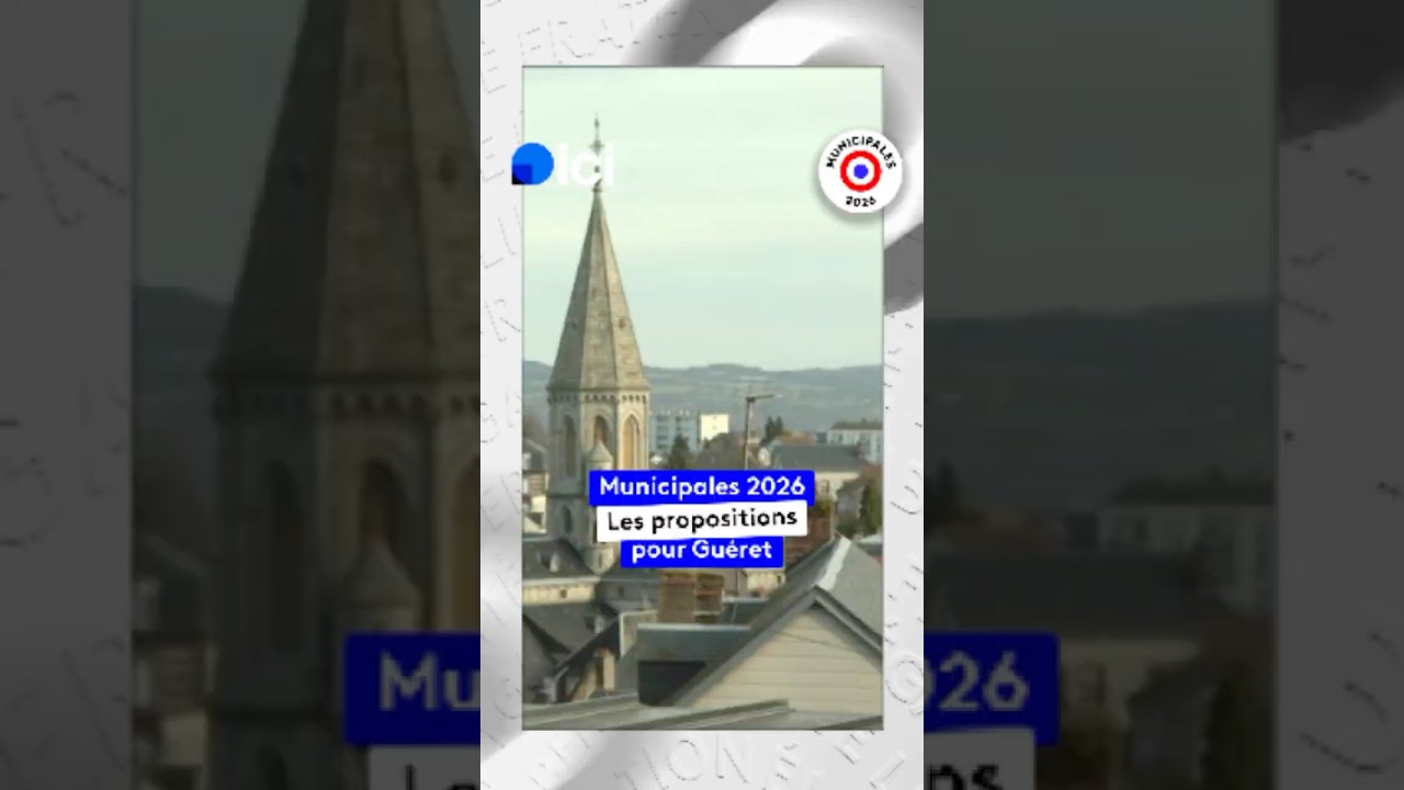 L'affrontement des candidats pour les municipales 2026 &agrave; Gu&eacute;ret
