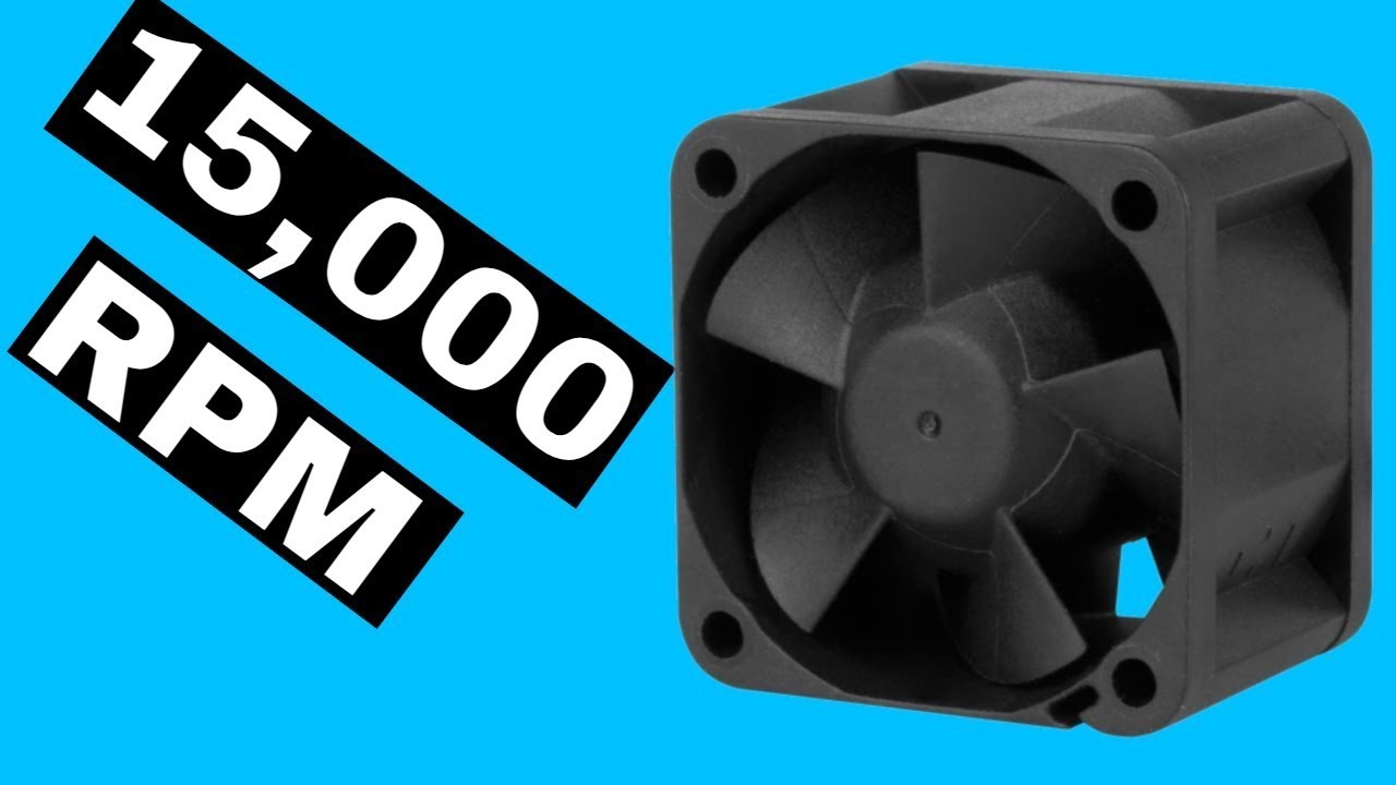 15,000 RPM Fan!  Arctic Server Fans - S4028-15K & S4028-6K