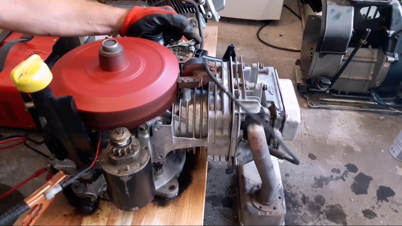 briggs and stratton how to start tractor