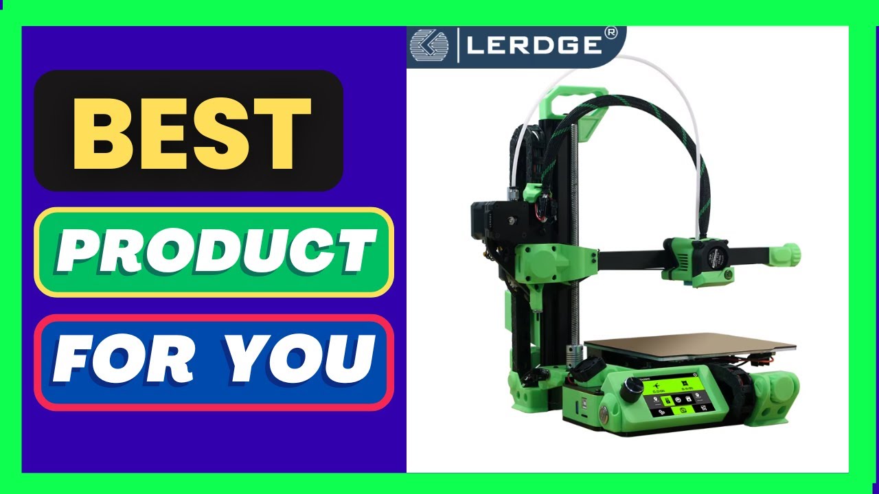 LERDGE iX Kit 3D Printer Machine DIY