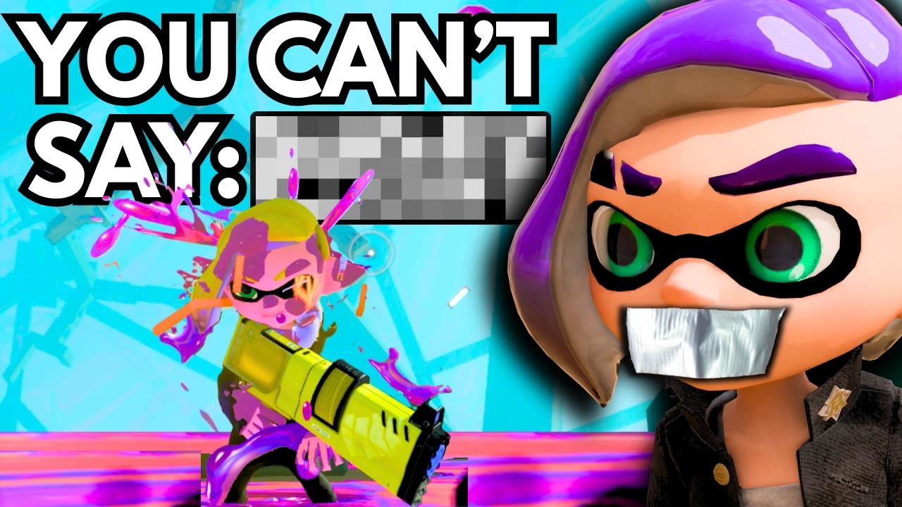 Splatoon, но я не могу сказать это слово!