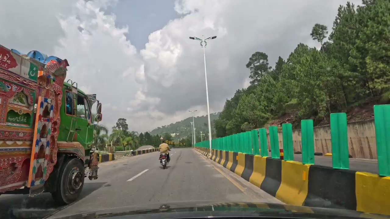 Murree Toll Plaza to Numbal Drive 🏞️ | Scenic Mountain Road Trip Pakistan
