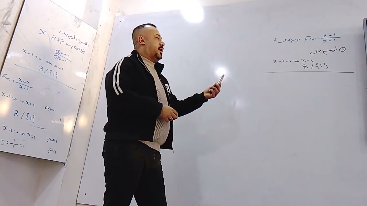 رياضيات فصل 3رسم دوال محاضره 2