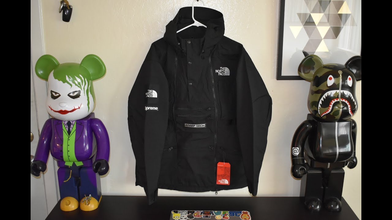 9 POKETS ON A JACKET!?!? (Supreme x North Face Steep Tech)