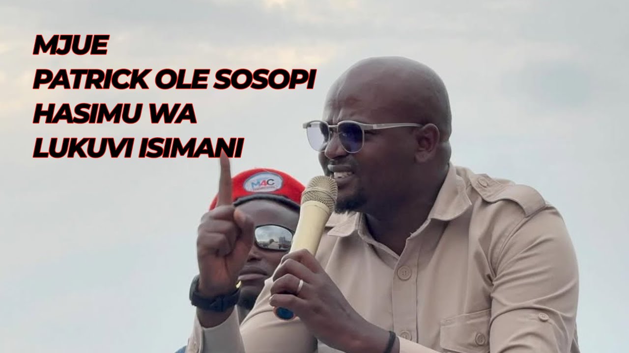 MJUE PATRICK OLE SOSOPI NA MISUKOSUKO ALIYOPITIA DHIDI YA POLISI KATIKA HARAKATI ZA CHADEMA
