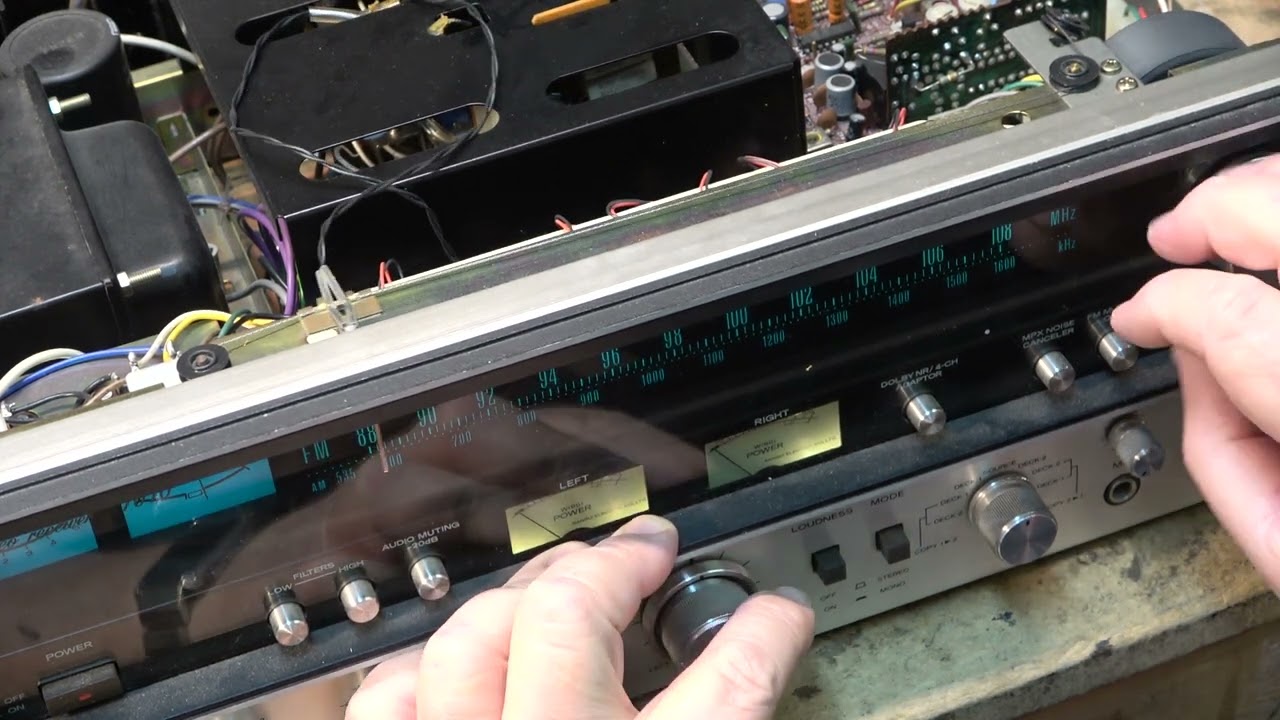 Sansui 7070 Receiver Restoration