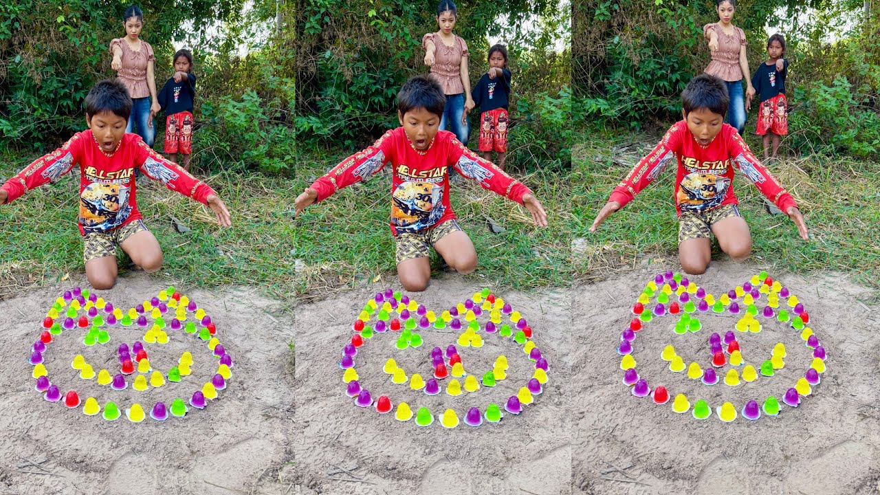 Survival Skills: SMART idea and USEFUL with single mom in forest 