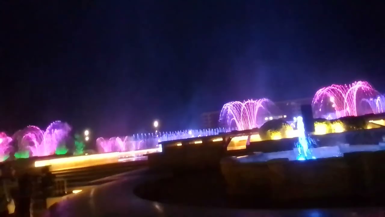 Светомузыкальный фонтан. г Дербент. Республика Дагестан.