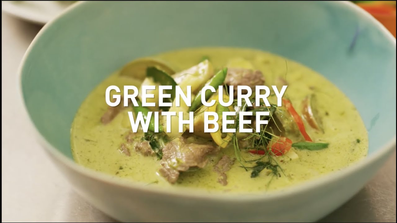 Green Curry with Beef | Thai Cuisine