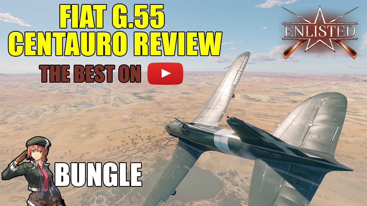 FIAT G.55 CENTAURO REVIEW || BEST AXIS FIGHTER [ENLISTED]