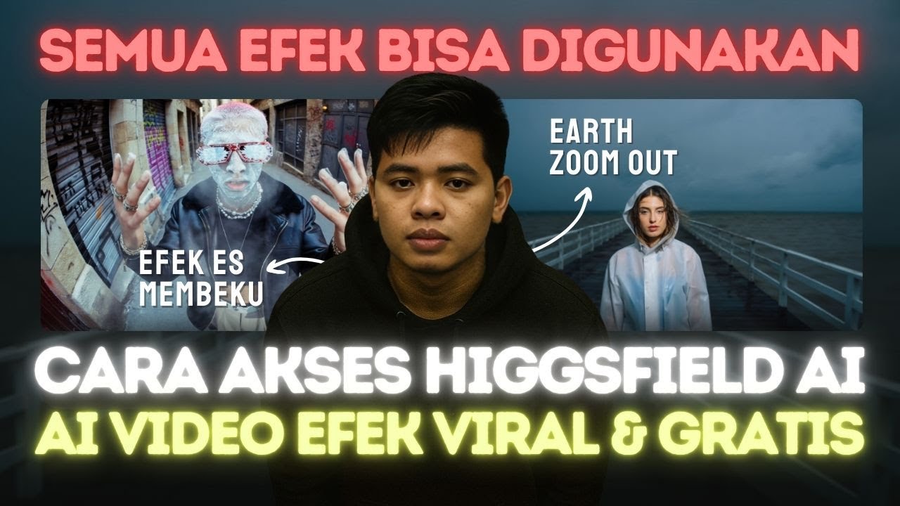 Cara Bikin Video VFX AI Keren GRATIS! 🔥 Cuma Pakai Higgsfield AI (100% Tanpa Bayar!)