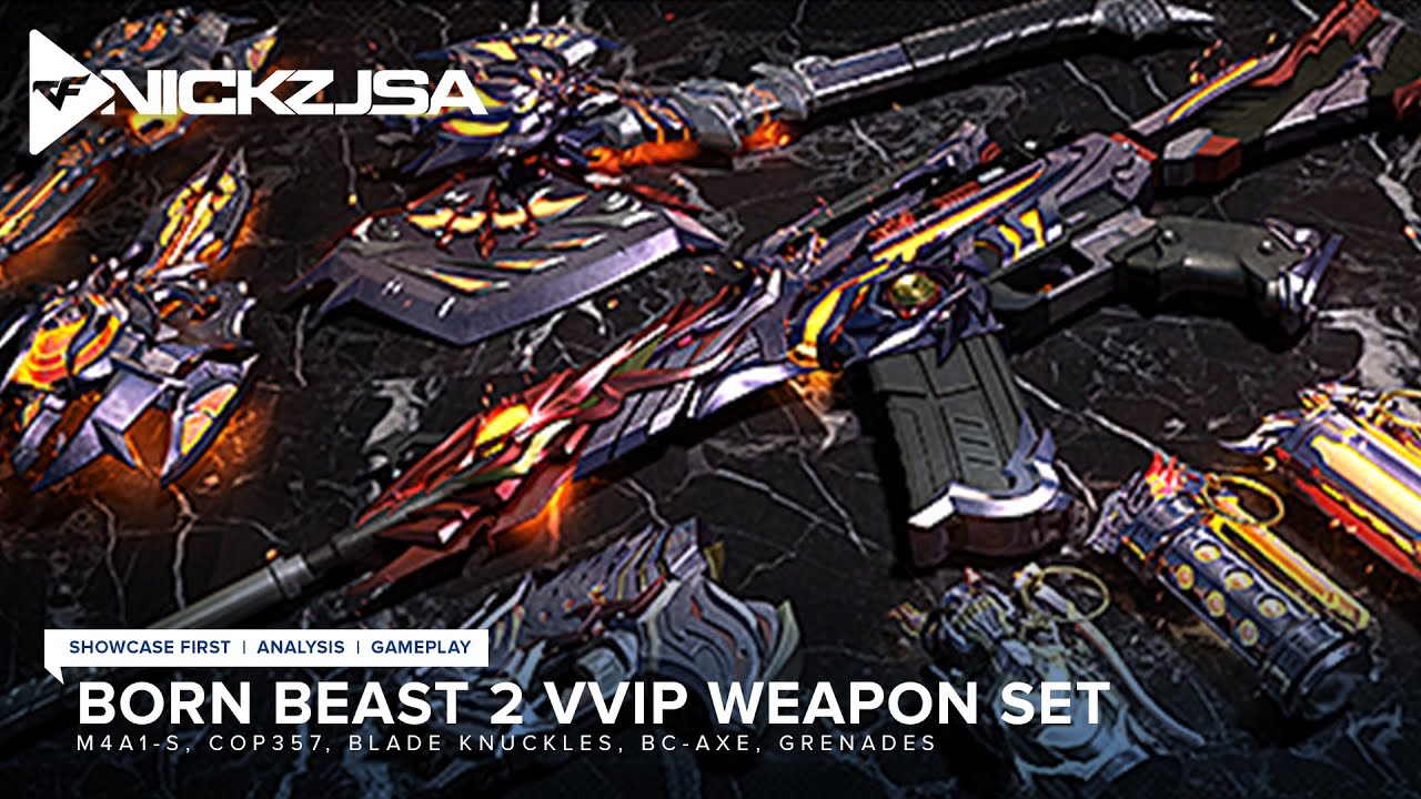Born Beast 2 VVIP Weapon Set | CROSSFIRE China