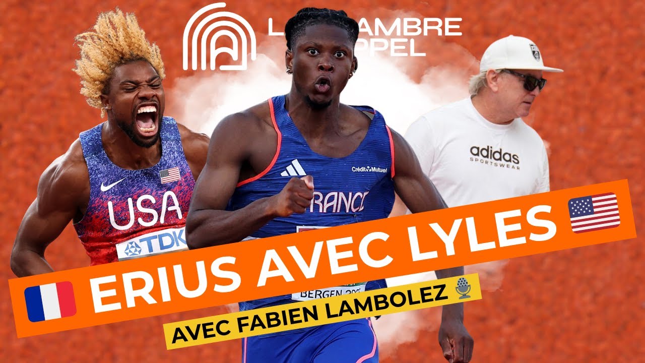 Jeff Erius part s’entraîner avec Noah Lyles 🇺🇸🔥
