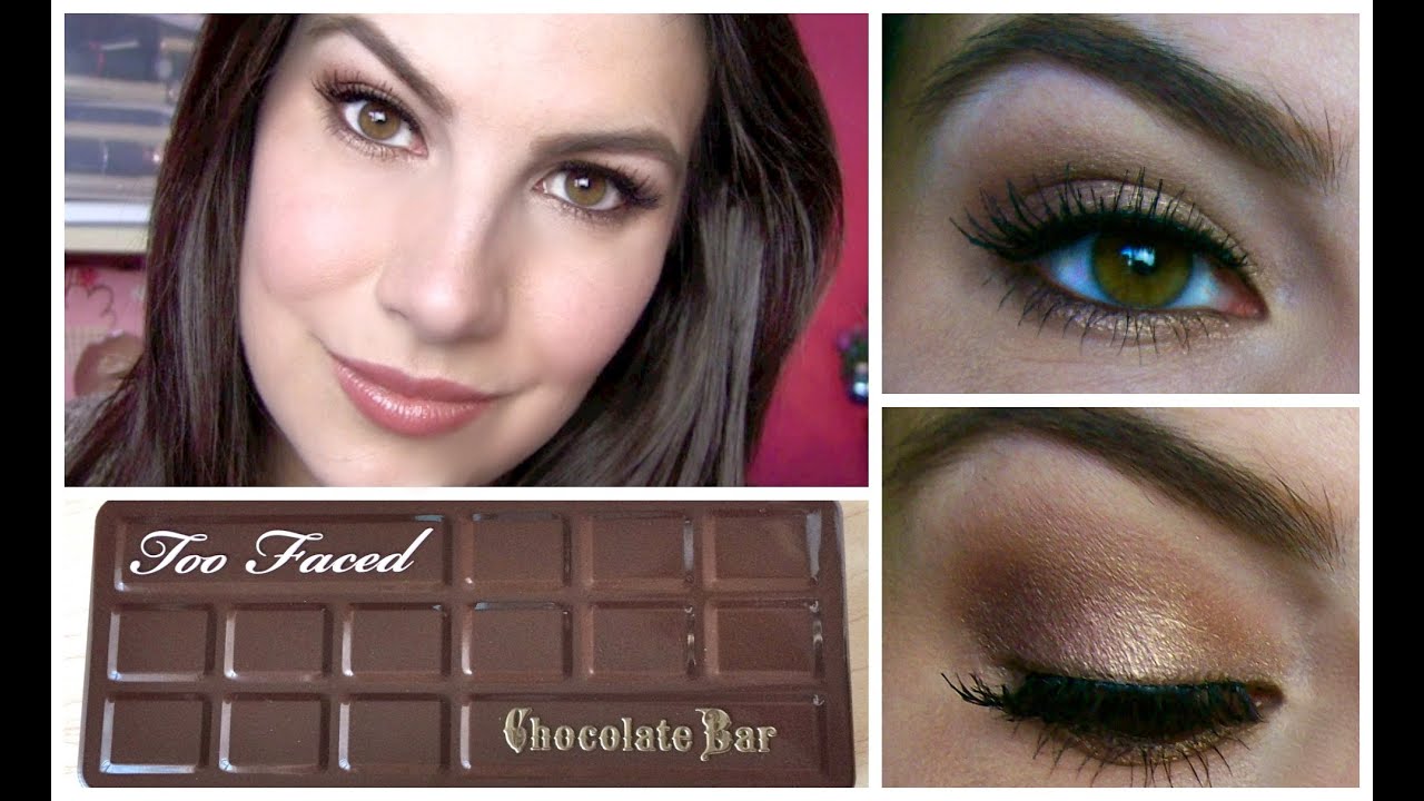 Too Faced Chocolate Bar Palette Tutorial