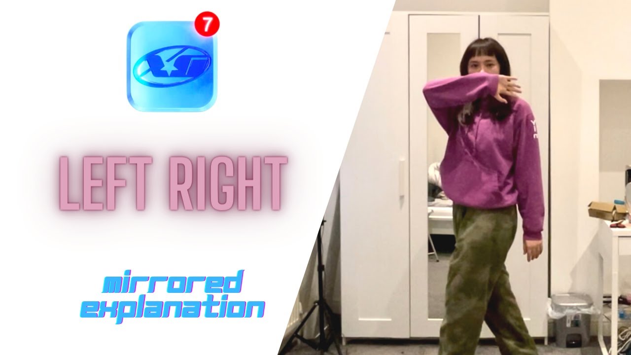 [Mirrored Explanation] XG XGALX | 'Left Right' Step-by-Step Dance Tutorial