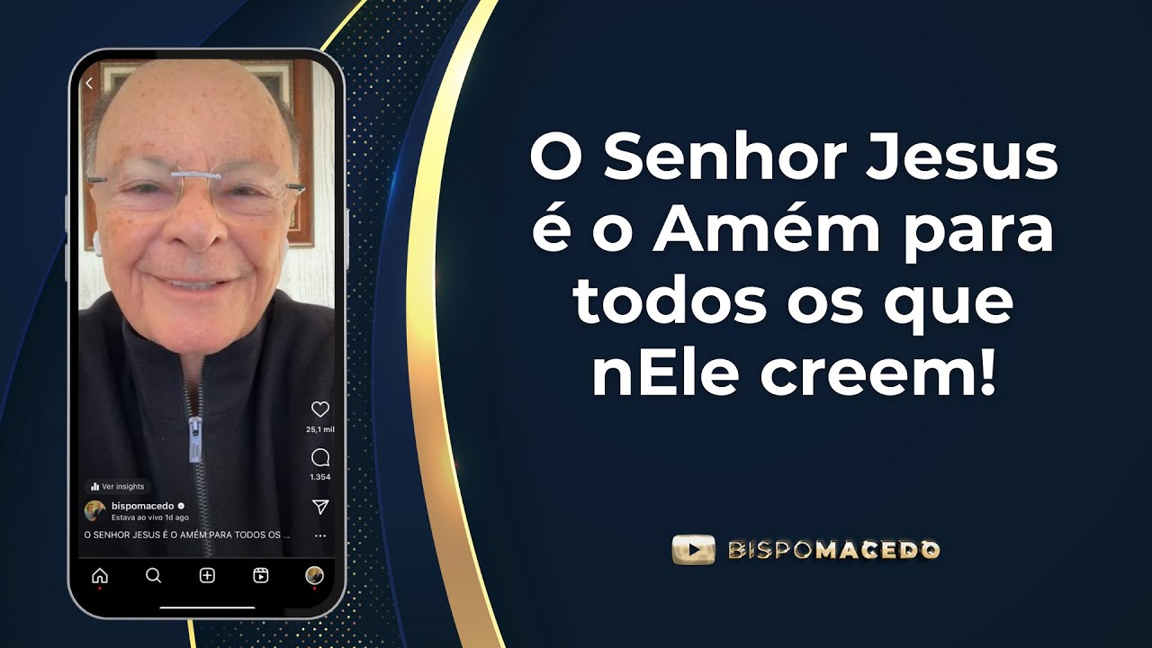 O Senhor Jesus é o Amém para todos os que nEle creem! - Meditação Matinal 01/01/24