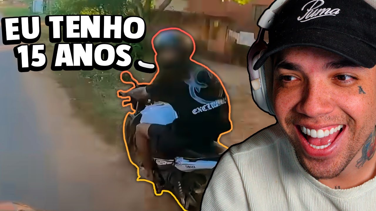 mlk tem 15 anos e tá dando fuga na policia kkkkkkkkkkkkkk