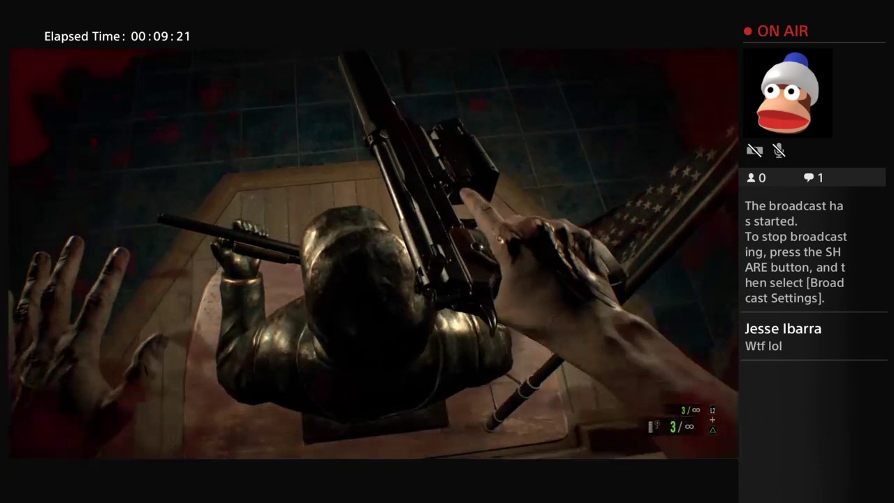 Resident Evil 7 Glitch!!!!!!