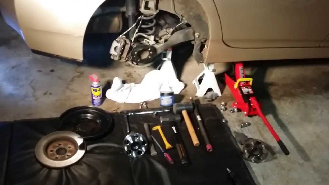 Toyota Prius (3rd Gen) Rear Wheel Bearings, Pads, Rotor Replacement - Part 1 of 2