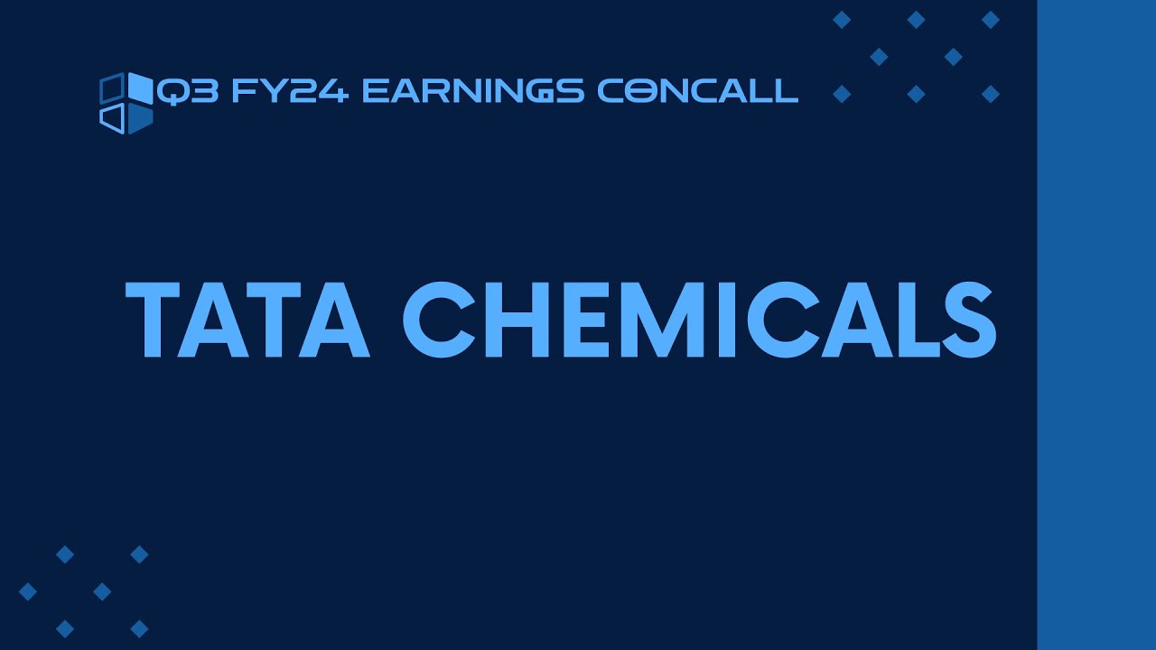 Tata Chemicals Q3 FY23-24 Earnings Conference Call