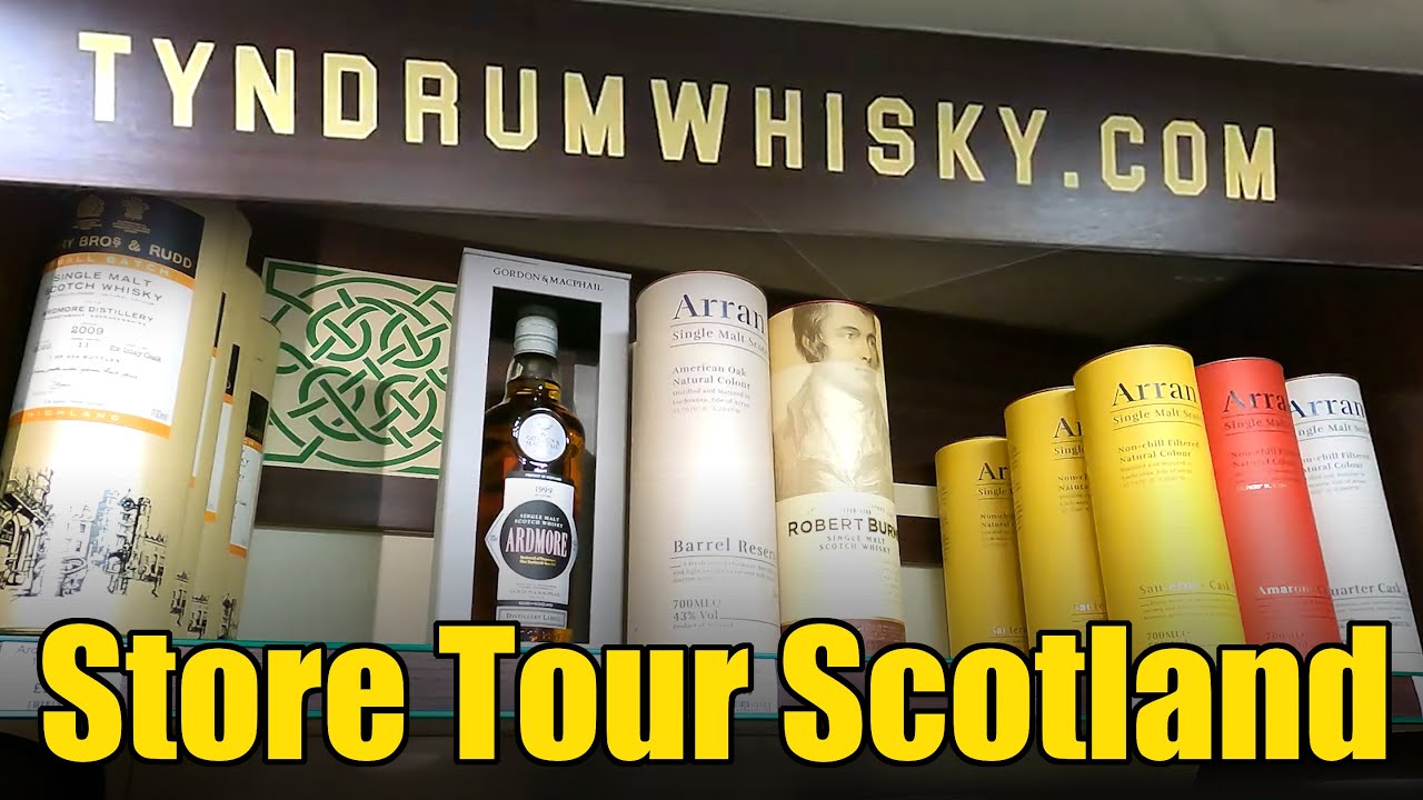 Tyndrum Whisky, Scotland - Store Tour