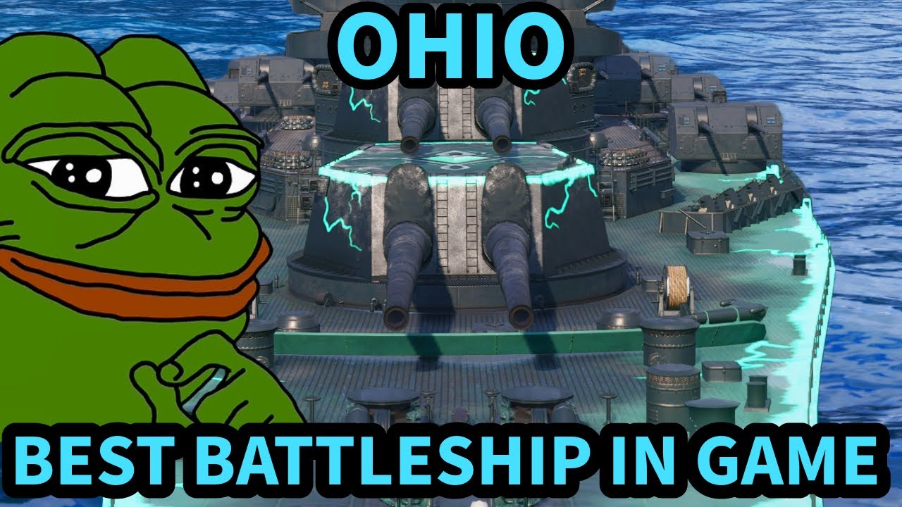 Первый взгляд на Огайо!! в World of Warships Legends